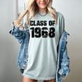 Class Of 1968 High School College Graduation Reunion Women's Comfort Colors T-Shirt Bay