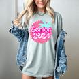 Class Of 2024 Senior Pink Retro Classic Girl Grad Graduation Women's Comfort Colors T-Shirt Bay