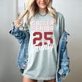 Class Of 2025 Senior 2025 Graduation 2025 Soccer Women's Comfort Colors T-Shirt Bay