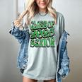 Class Of 2025 Senior Green Student Graduation Women's Comfort Colors T-Shirt Bay