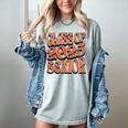 Class Of 2025 Senior Orange And Student Graduation Women's Comfort Colors T-Shirt Bay