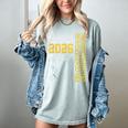 Class Of 2026 Senior 26 High School Graduation -Gold Women's Comfort Colors T-Shirt Bay