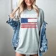 Class Of 2026 Senior Back To School American Flag Graduation Women's Comfort Colors T-Shirt Bay