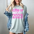 Class Of 2029 Pink Girls Shirt Graduation Women's Comfort Colors T-Shirt Bay