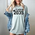 Class Of 2035 First Day Of School Graduation Women's Comfort Colors T-Shirt Bay