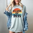 Class Of 2035 Senior Graduate Retro Graduation Women's Comfort Colors T-Shirt Bay