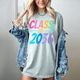 Class Of 2036 First Day Kindergarten Grow With Me Graduation Women's Comfort Colors T-Shirt Bay