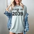 Class Of 2039 Grow With Me First Day Of School Graduation Women's Comfort Colors T-Shirt Bay
