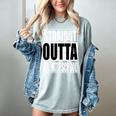 Cool Straight Outta Divinity School Graduation Shirt Women's Comfort Colors T-Shirt Bay