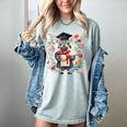 Cute Graduation Zebra Holding Diploma T Shirt Women's Comfort Colors T-Shirt Bay