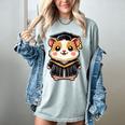 Cute Hamster Graduation Women's Comfort Colors T-Shirt Bay