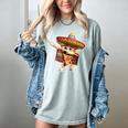 Dabbing Mexican Pizza Dance Food Lover Graduation Women's Comfort Colors T-Shirt Bay