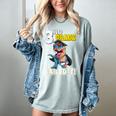 Dinosaur Graduation Cap Gown 3rd Grade Graduate Nailed It Women's Comfort Colors T-Shirt Bay