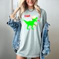 Dinosaur Rawr Diploma Grad Graduate Graduation Women's Comfort Colors T-Shirt Bay