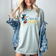 Disney Mickey Mouse Cap & Gown '25 Graduation Class Of 2025 Premium Tri-Blend Women's Comfort Colors T-Shirt Bay