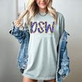 DSW Doctor Of Social Work Graduation DSW Graduate Women's Comfort Colors T-Shirt Bay