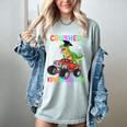I Easily Crushed Kindergarten Graduation 2022 Truck Dinosaur Women's Comfort Colors T-Shirt Bay