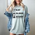 Eat Sleep Study For Bar Exam Lawyer Graduation Women's Comfort Colors T-Shirt Bay
