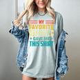My Favorite Teacher Gave Me This School Graduation Student Women's Comfort Colors T-Shirt Bay
