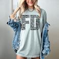 Fire Academy Graduation T-Shirt Firefighter Support Tee Women's Comfort Colors T-Shirt Bay