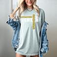 Football Senior Night Football Senior 2025 Graduation 19 Women's Comfort Colors T-Shirt Bay