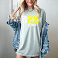Football Senior Night Football Senior 2025 Graduation 55 Women's Comfort Colors T-Shirt Bay
