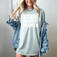 Future Aerospace Engineer College Graduate Graduation Women's Comfort Colors T-Shirt Bay