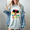 Future HBCU Grad Graduate Afro Girl College Graduation Women's Comfort Colors T-Shirt Bay