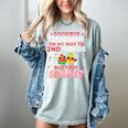 Goodbye 1st Grade Graduation To 2nd Grade Hello Summer Women's Comfort Colors T-Shirt Bay