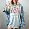 Goodbye 5TH Grade Graduation 2024 Hello 6TH Grade Rainbow Women's Comfort Colors T-Shirt Bay