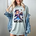 We Out Graduate Dabbing Anime Girl Grad Graduation Women's Comfort Colors T-Shirt Bay