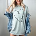 Graduate Heart Shirt Graduation Women's Comfort Colors T-Shirt Bay