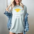 I Graduated Now What Congratulations Graduation Women's Comfort Colors T-Shirt Bay