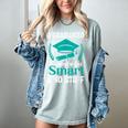 I Graduated Smart Graduation Student College University Women's Comfort Colors T-Shirt Bay