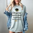Graduation 2025 Degree Unlocked Adulting Still Loading Women's Comfort Colors T-Shirt Bay