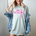 Graduation Class Of 2026 Senior 2026 Pink Bow Coquette Women's Comfort Colors T-Shirt Bay