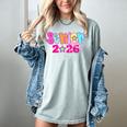 Graduation Class Of 2026 Senior Pink Coquette Bow 2026 Grade Women's Comfort Colors T-Shirt Bay