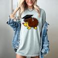 Graduation Hedgehog 2017 Graduate Graduation T-Shirt Women's Comfort Colors T-Shirt Bay