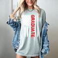 Graduation High School College Flag Graduate T Shirt 2018 Women's Comfort Colors T-Shirt Bay
