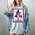 Graduation Latina Educated La Graduada Mexican Bingo Card Women's Comfort Colors T-Shirt Bay