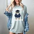 Graduation Penguin Licensed Smartass Graduate Women's Comfort Colors T-Shirt Bay