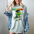Graduation Preschool Dinosaur T Rex Crushed It Boys Grad Women's Comfort Colors T-Shirt Bay