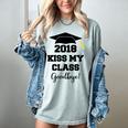 Graduation T Shirt Kiss My Class 2018 Goodbye Women's Comfort Colors T-Shirt Bay