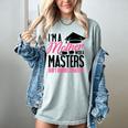 Graduation T Shirt For Mom Mother With A Master's Degree Tee Women's Comfort Colors T-Shirt Bay