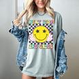 Groovy Next Stop 2nd Grade 1st Grade Graduation 2025 Women's Comfort Colors T-Shirt Bay