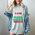 Hilarious Preschool Graduation Mom Dad Meme Preschooler Women's Comfort Colors T-Shirt Bay
