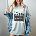 Homeland Security Degree Graduation Film Clapper Women's Comfort Colors T-Shirt Bay