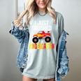 I Just Crushed Kindergarten Monster Graduation Shirt Women's Comfort Colors T-Shirt Bay