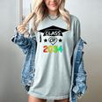 K -12th Grade Hand Prints Space Graduation Class Of 2034 Women's Comfort Colors T-Shirt Bay