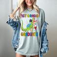 Kids 1st Grade Graduate Dinosaur Trex 1st Grade Graduation Women's Comfort Colors T-Shirt Bay